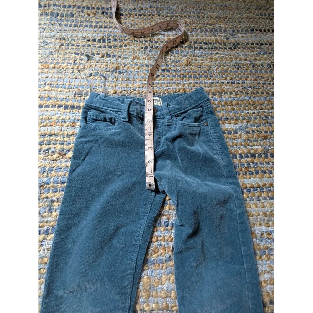 OshKosh B’gosh Teal Corduroy Pants Size 5 Montessori Earthy Fall Capsule Soft